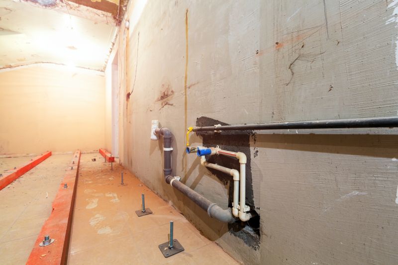 Rough Plumbing Installation detail