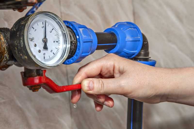 Water Pressure Adjustment detail